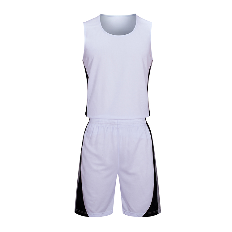运动篮球服(图8) 白色