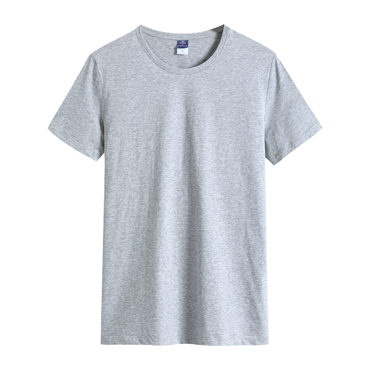 丝光棉圆领T恤（男+女）(图5)