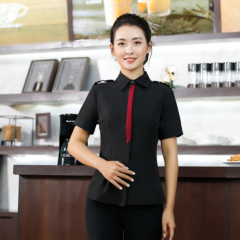 西餐厅服务员工作服（男+女）(图2)
