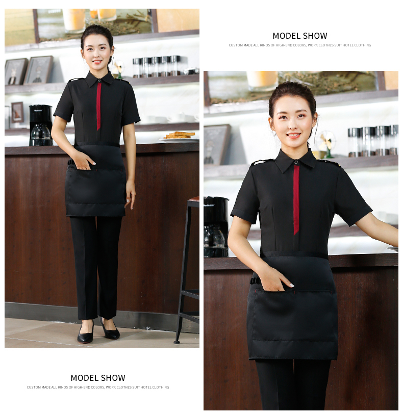 西餐厅服务员工作服（男+女）(图15)
