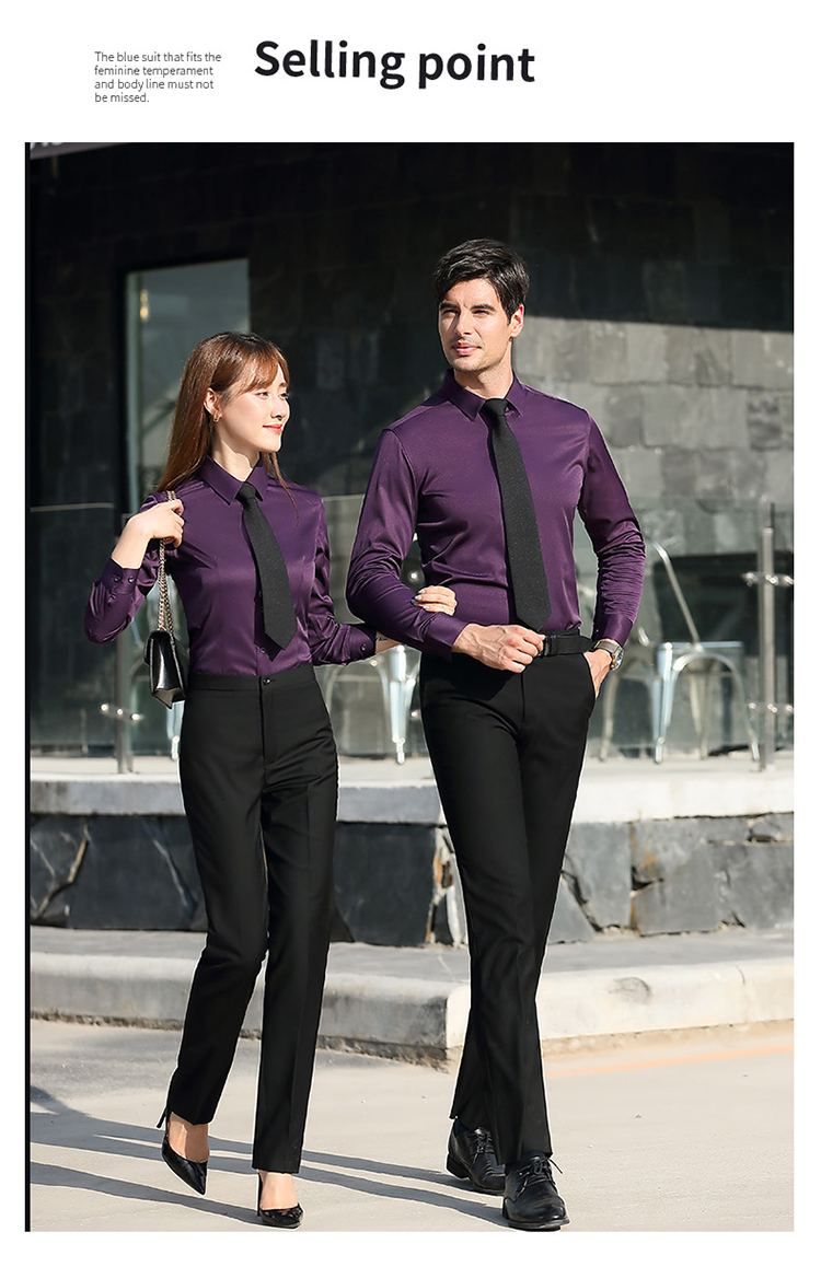 商务职业长袖衬衫（男+女）(图31)