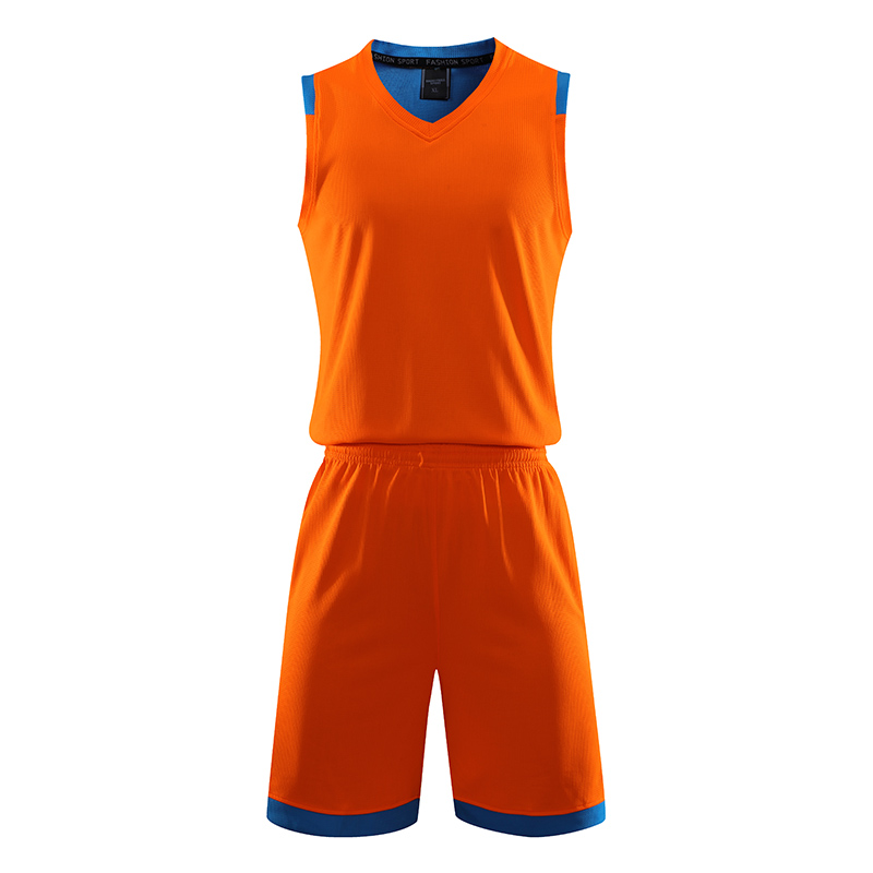 速干纯色米通布篮球服(图4)