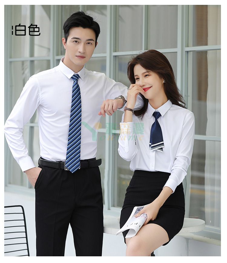 高档竹纤维长袖衬衫（男+女）(图24)