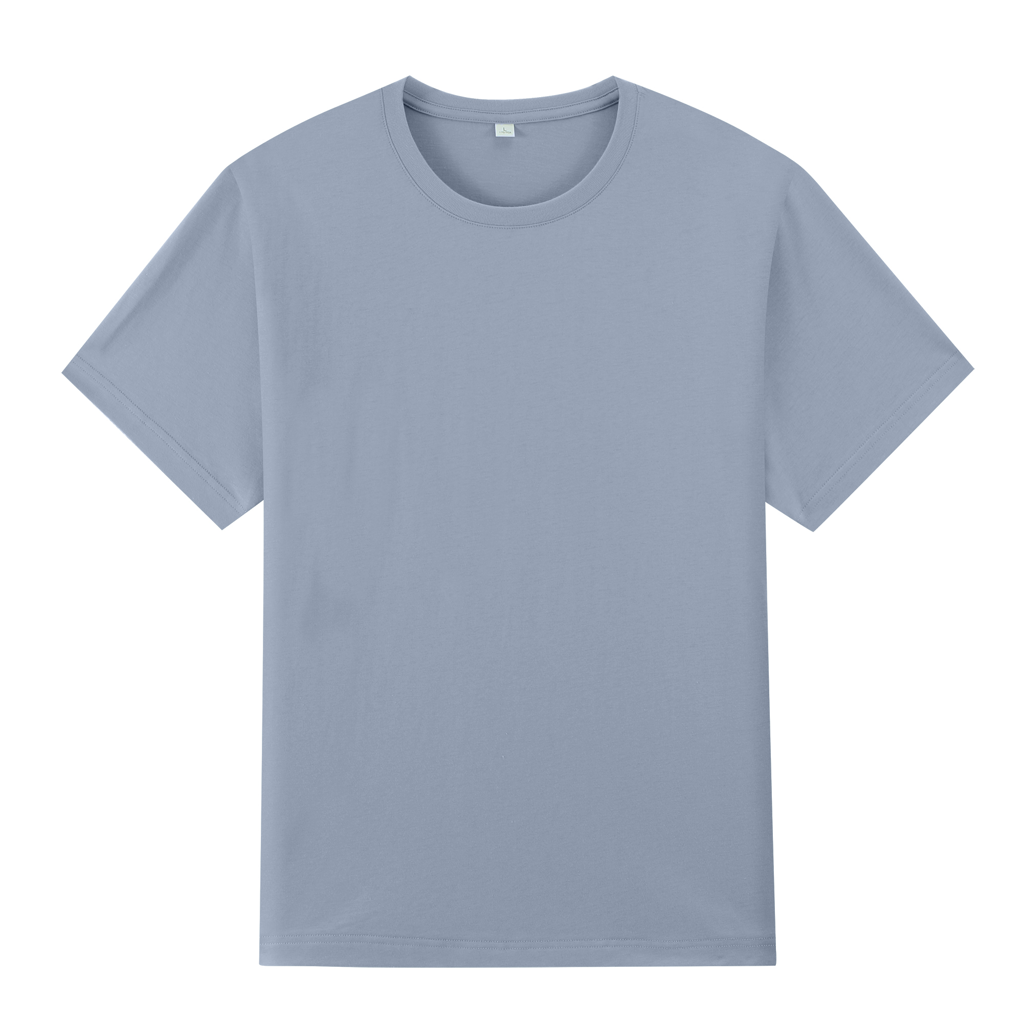 180g 高品質全棉平紋短袖圓領T恤